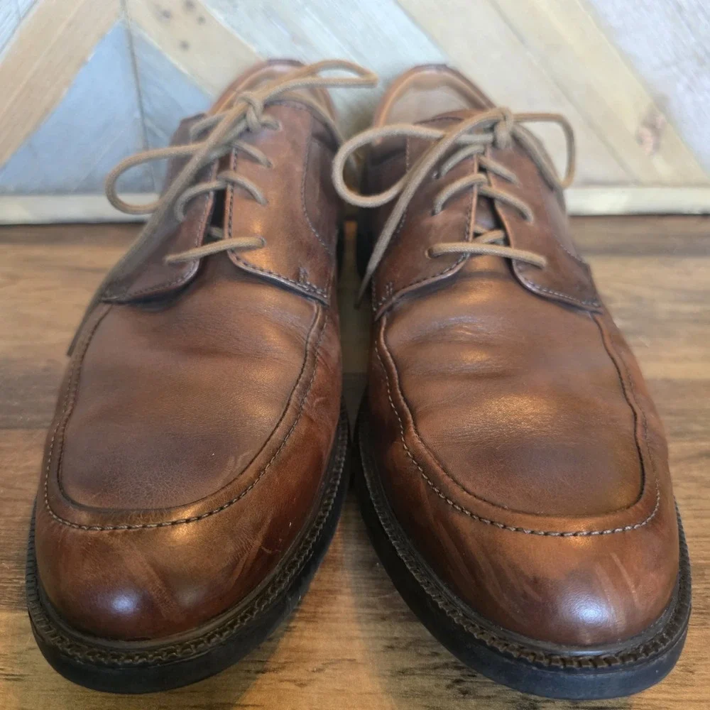 Clarks‎ Shoes Men's Size 9M Brown Leather Lace Up Oxford Comfort Extralight